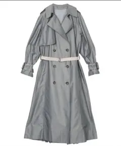 Ameri VARIOUS BACK PLEATS TRENCH