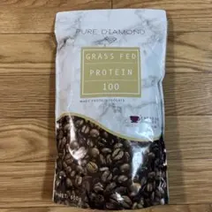 ピュアダイアモンド グラスフェッド プロテイン エスプレッソコーヒー味 600g