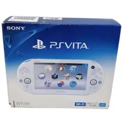 PS Vita PCH-2000 ホワイト PCH-2000ZA12 外箱ヤケ
