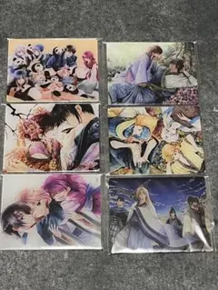 暁のヨナ　大原画展　アクリルカード　コンプリートセット　ヨナ　ハク　スウォン
