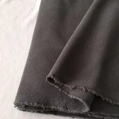 HO1X/370H7243◆370cm 限定/ポリ系リブ編みニット生地/アパレル