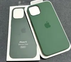 新品未開封の純正 iPhone 13 シリコンケース グリーン