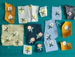 ミナペルホネン skip　スキップ お花22個　はぎれセット