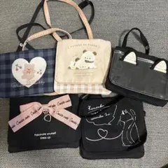 移動ポケット　ハンカチポーチ　セット