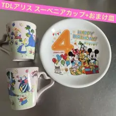 不思議の国のアリス●スーベニアカップ2個セット　●ディズニーランド