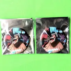 ワンピース　ONEPIECE　フランキー　缶バッジ　2個