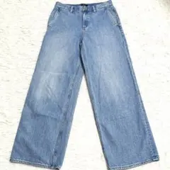 【24SS 極美品】セオリー CL TROUSER D A コットンデニム 26