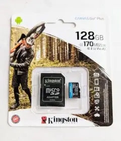 【並行輸入品】 Kingston 128GB microSDカード U3 A2
