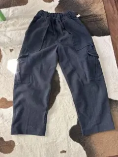 ZARA キッズ　ワイドパンツ　紺色