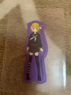 ワンオポ　ダイカットステッカー　ポジティ部&ネガティ部　鏡音リンb