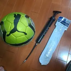 サッカーボール&空気入れ セット