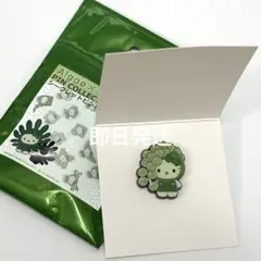 大阪関西万博日本館限定kitty 緑藻kittyシークレットピンバッジ