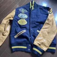 ラルフローレン スタジャン ワッペン ジャンバー レディース