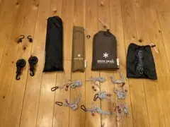 snow peak stp-380 ライトタープポンタシールド カーサイドセット