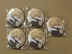REBORN！　ベル　箔押し缶バッジ　5点セット　まとめ売り