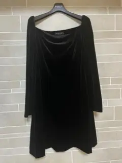♡フォクシーニューヨーク ベロアノワールワンピース♡