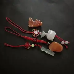 根付け　金魚パーツセット　2