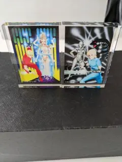 週間少年ジャンプ　コブラ　アクリルブロック　2個まとめ