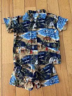 RJC ハワイアンシャツ＆ショーツセット 4T