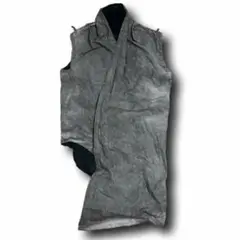 12SS OBSCUR Asymmetrical Drape Vest