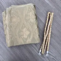 帯　帯締め　帯紐　ゴールド