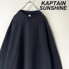 古着 キャプテンサンシャイン フットボール Tシャツ 黒