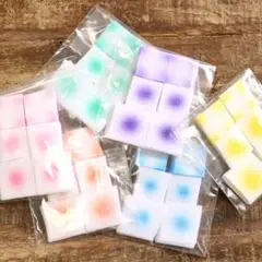 5%off【6色セット】つまみ細工　一越ちりめん　ぼかし
