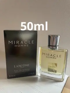 値下げ　ランコム　ミラクルオム　オードトワレ　香水　75ml　USED　廃盤品 廃盤 ランコム ミラクオム アクアトニック オードトワレ 香水