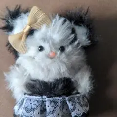 モール人形 ぬいぐるみ 猫 ハンドメイド モールドール