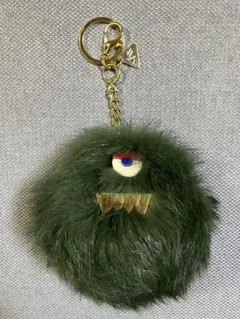 モンスター　ギョーム　ふわふわファーチャーム　緑