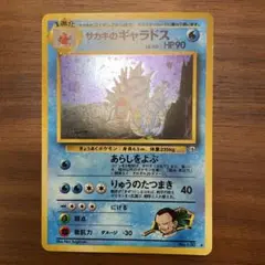 サカキのギャラドス、コイキング★ ジム拡張第2弾 闇からの挑戦 旧裏 二枚セット】サカキのコイキング.ギャラドス○ ジム拡張第2