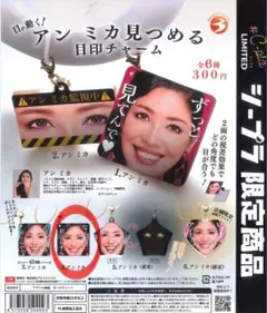 目が動く！アンミカ見つめる目印チャーム
