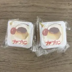 プチプリン ミニチュアマスコットキーホルダー ２点セット