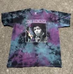 希少　Jimi Hendrix タイダイ　オフィシャル　バンT ジミヘン　L