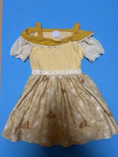 axes kids アクシーズ　ファム　キッズ 美女と野獣　ベル　ワンピース