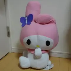 マイメロディ　超超　BIG　ぬいぐるみ　ちょうちょ