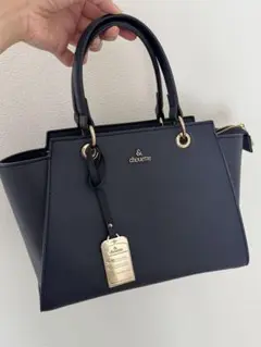 & chouette Francette ブラックハンドバッグ