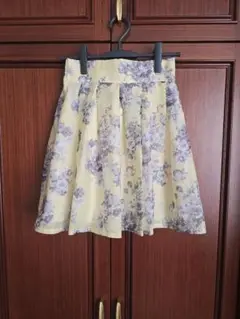 美品★フレアスカート★イエロー