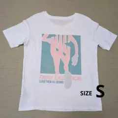 new balance ニューバランス グラフィックTシャツ 半袖 ホワイト　S