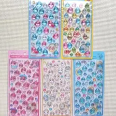 しずくちゃん　ボンボンドロップシール　5枚セット　(BONBON DROP)