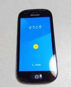 ドコモ F-04J らくらくスマートフォン4 ブラック