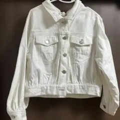 白デニムジャケット