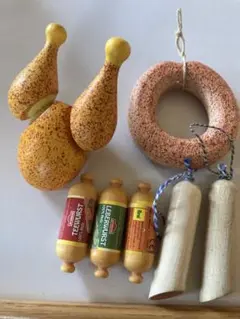 erzi ソーセージ チキン HABA おままごと ドイツ 木製
