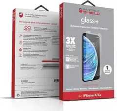 ラスト1点‼️ iPhone XS / X 保護フィルム ガイド枠付 1枚セット