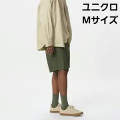 ユニクロ　ウルトラストレッチショーツ Mサイズ オリーブ