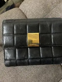 12/14削除廃盤最終価格CHANELチョコバー財布