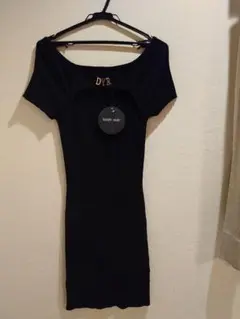 DENNY ROSE ブラックニットワンピース　新品タグ付き