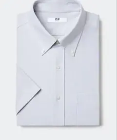 UNIQLO ドライノンアイロンジャージシャツ　ライトグレー　used