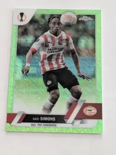 シャビ・シモンズ　XAVI SIMONS PSV サッカー　カード