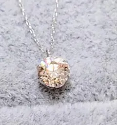 PTダイヤプチペンダントネックレス